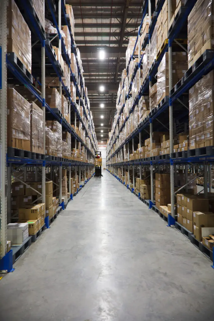 Warehouse industrial interior property valuation commercial